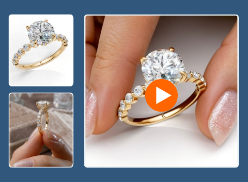 Scene Video Creator — Place jewellery inside a cinematic scene